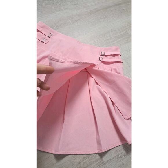 Princess Polly Academia Pleated Mini Skirt Pink Sz 12 Barbiecore Mean Girls Y2K - Picture 3 of 9